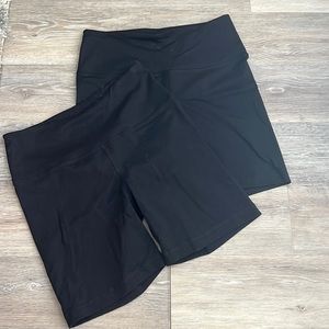 90 Degrees Biker Shorts NWOT Large